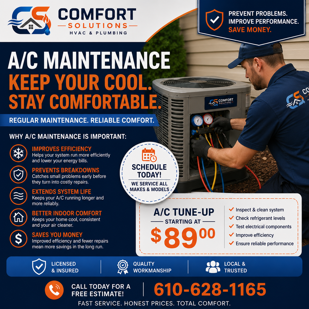 A/C maintenance coupon
